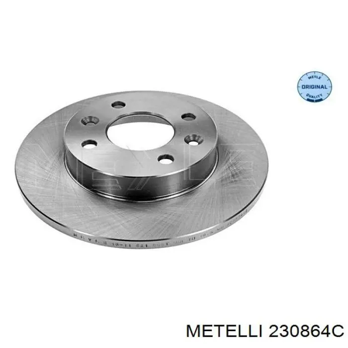 Compre 230864C Metelli Disco do freio dianteiro