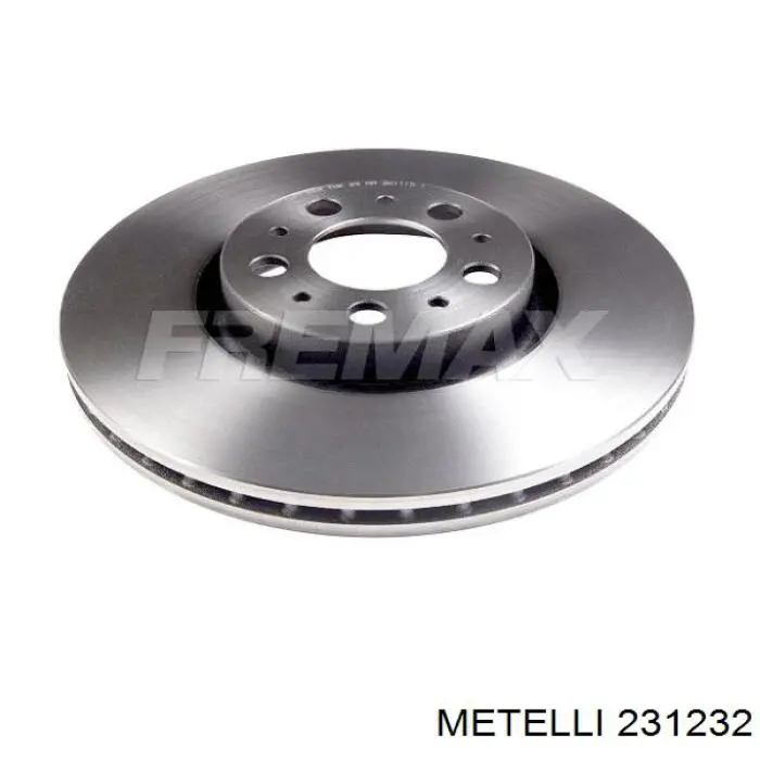 231232 Metelli Disco do freio traseiro