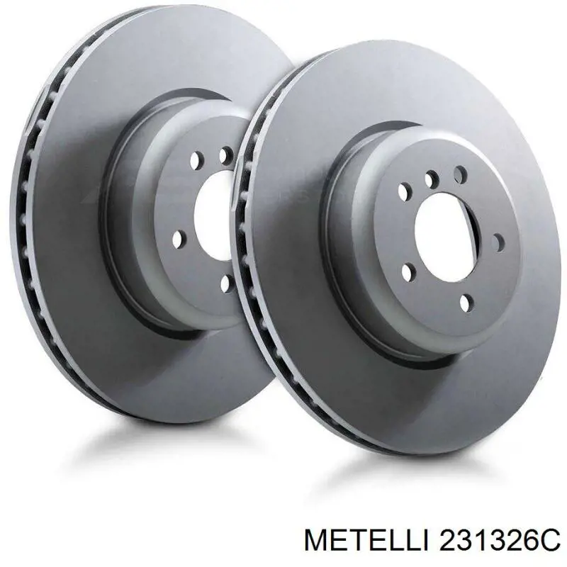 Compre 231326C Metelli Disco do freio dianteiro