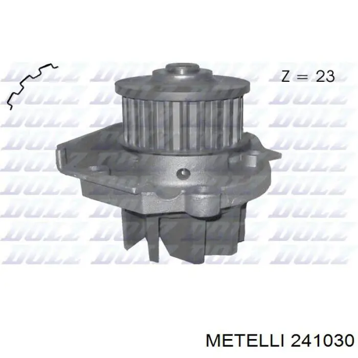 Compre 241030 Metelli Bomba de água (bomba) de esfriamento