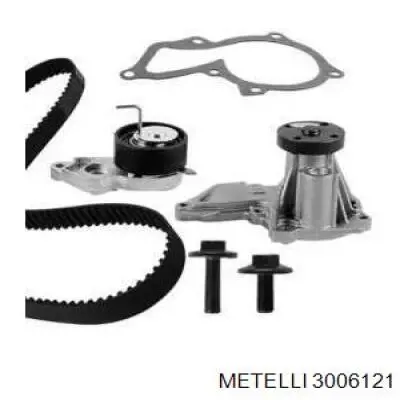 3006121 Metelli Correia do mecanismo de distribuição de gás, kit