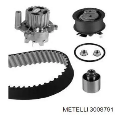 Correia do mecanismo de distribuição de gás, kit Metelli 3008791 preço, a partir de 123,93 USD