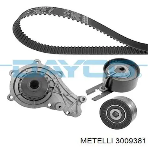Correia do mecanismo de distribuição de gás, kit Metelli 3009381 preço, a partir de 106,67 USD