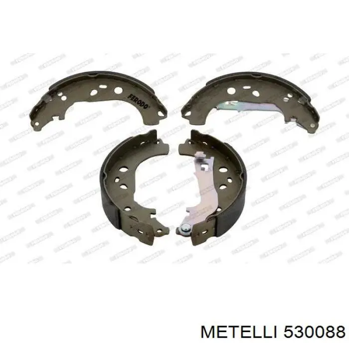 Sapatas do freio traseiras de tambor Metelli 530088 preço, a partir de 38,29 USD