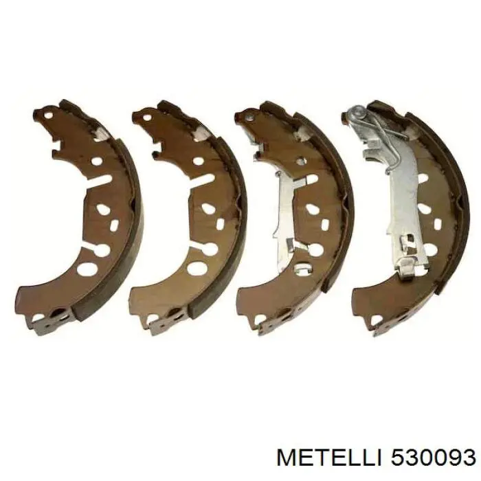 Sapatas do freio traseiras de tambor Metelli 530093 preço, a partir de 40,52 USD