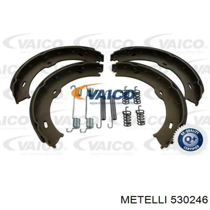 Compre 530246 Metelli Sapatas do freio de estacionamento