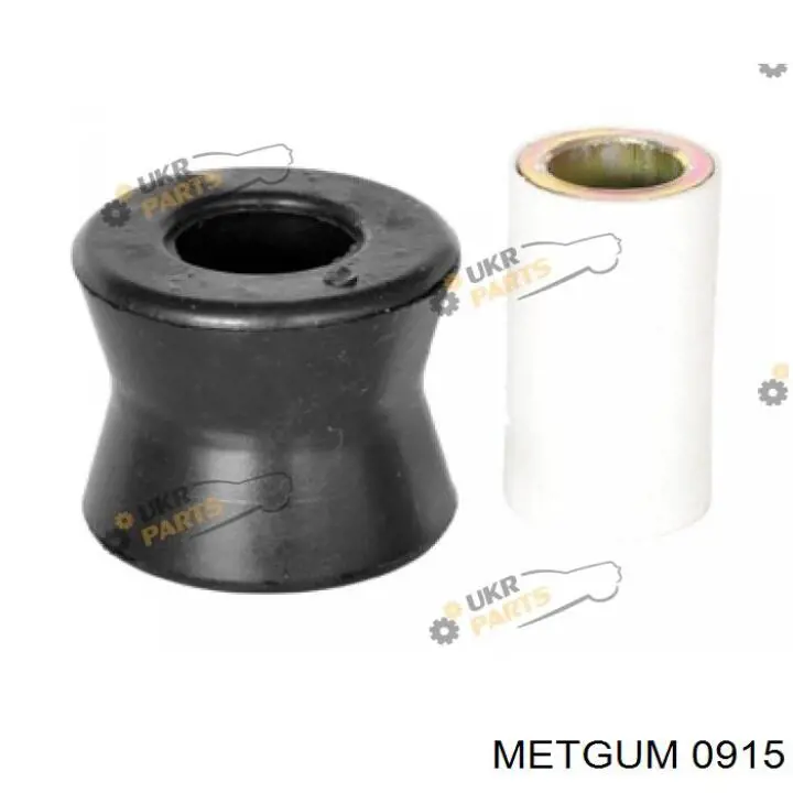 Bloco silencioso de amortecedor traseiro MG0915 Metgum