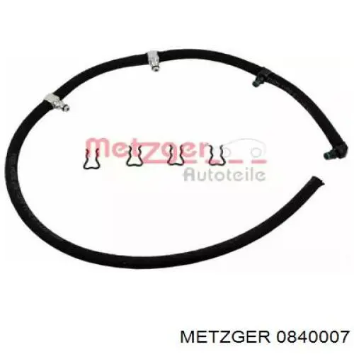 A6110708332 Mercedes Tubo de combustível, inverso desde os injetores