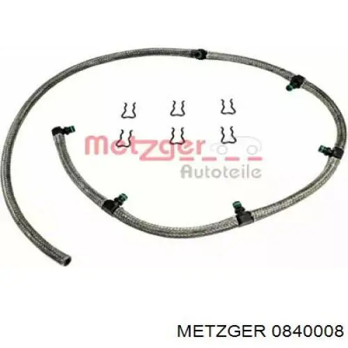 6480700732 Mercedes Tubo de combustível, inverso desde os injetores