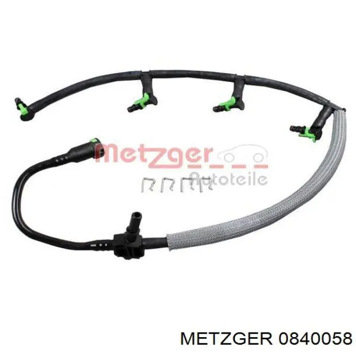 Tubo de combustível, inverso desde os injetores 2S6Q9K022AD Rotweiss