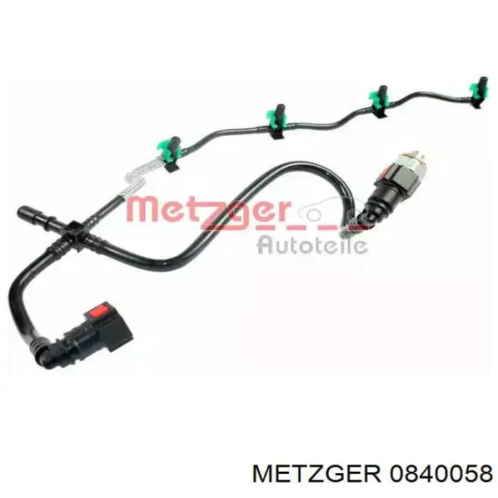Compre 2S6Q9K022AD Rotweiss Tubo de combustível, inverso desde os injetores