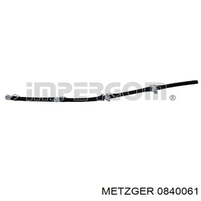 Tubo de combustível, inverso desde os injetores Metzger 0840061 preço, a partir de 14,34 USD