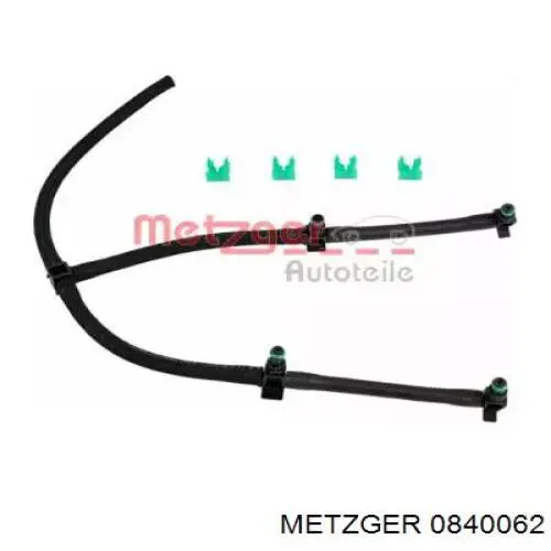 1473394 Ford Tubo de combustível, inverso desde os injetores
