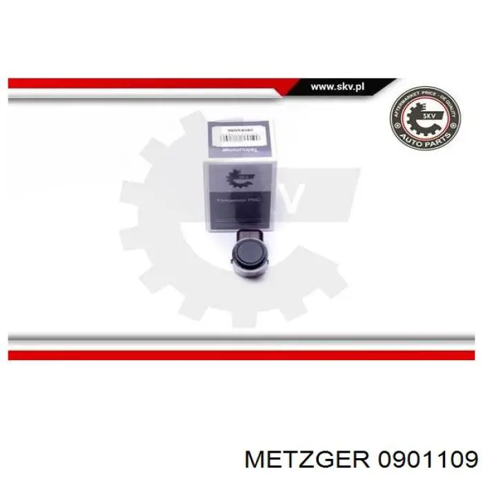 Compre 901109 Metzger Sensor dianteiro de sinalização de estacionamento (sensor de estacionamento)