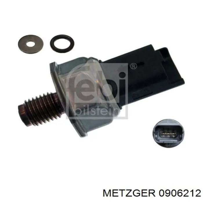 Sensor de pressão de combustível 9654592680 Volvo
