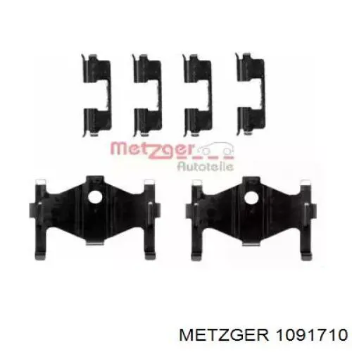 Compre 5824428300 Hyundai/Kia Kit de molas de fixação de sapatas de disco traseiras