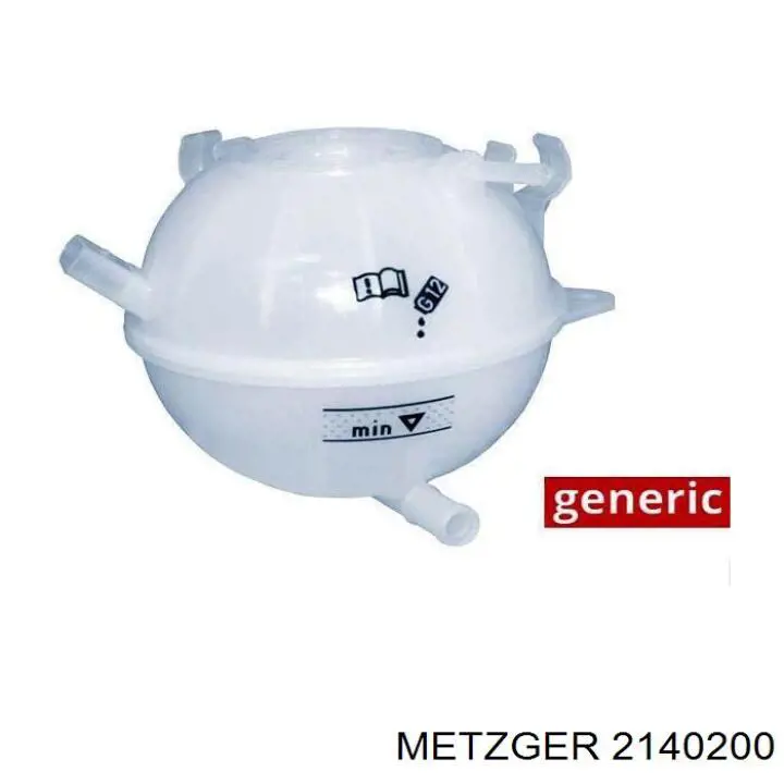 Tanque de expansão do sistema de esfriamento 30121185 AND