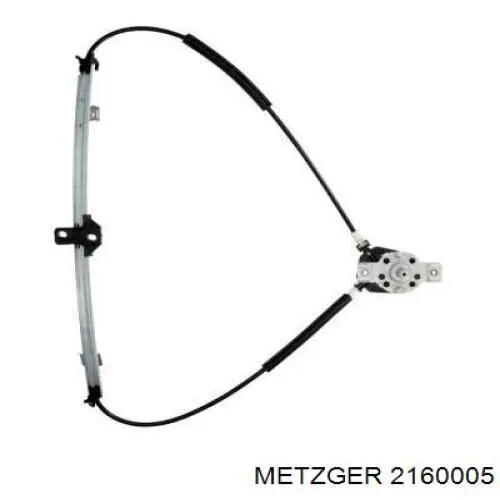 Compre 2160005 Metzger Mecanismo de acionamento de vidro da porta dianteira direita