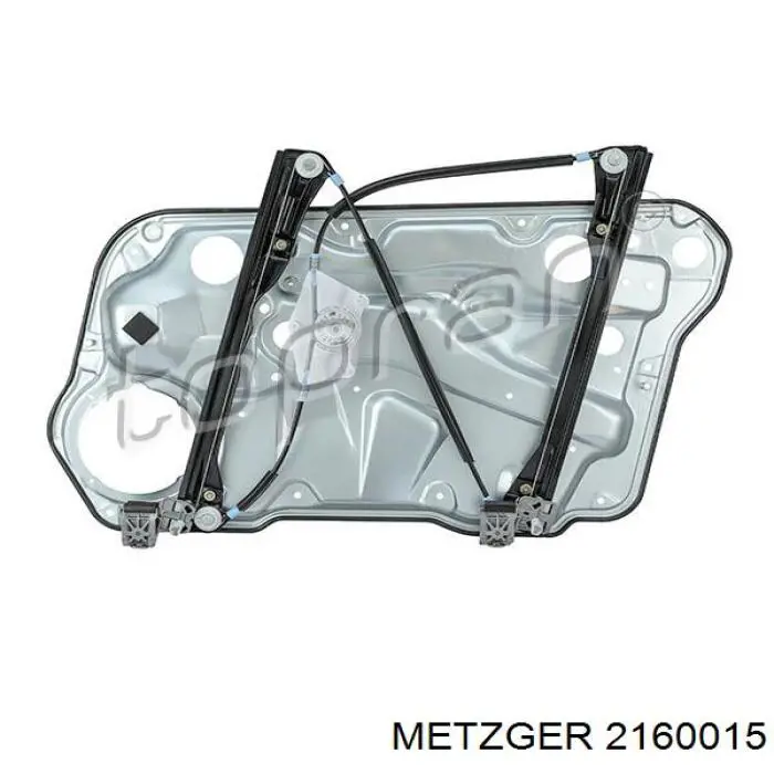 Compre 2160015 Metzger Mecanismo de acionamento de vidro da porta dianteira esquerda