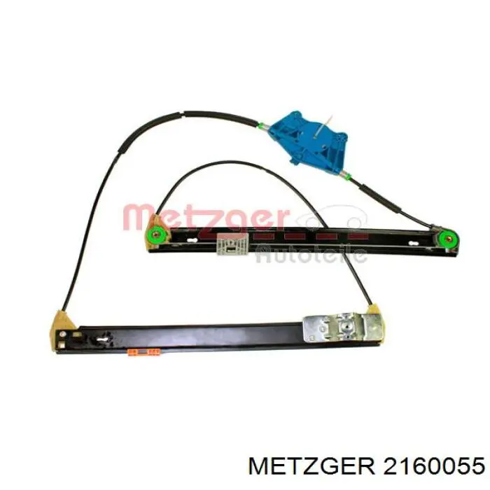 Compre 2160055 Metzger Mecanismo de acionamento de vidro da porta dianteira direita