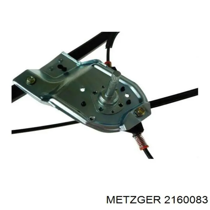 Compre 2160083 Metzger Mecanismo de acionamento de vidro da porta dianteira esquerda