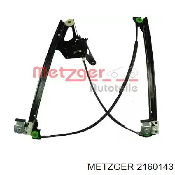 Mecanismo de acionamento de vidro da porta dianteira esquerda Metzger 2160143 preço, a partir de 56,76 USD