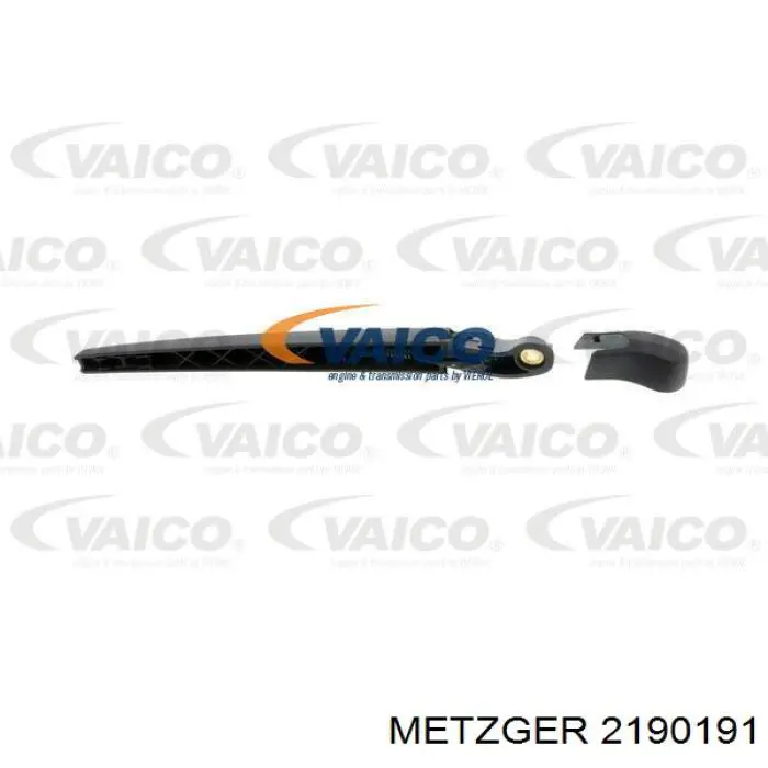2190191 Metzger Braço de limpa-pára-brisas de vidro traseiro