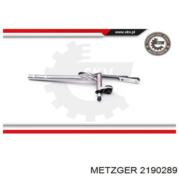 1T0955602 VAG Trapézio de limpador pára-brisas direito
