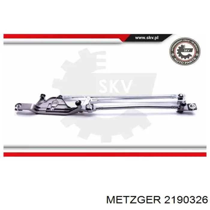 Trapézio de limpador pára-brisas Abakus 10304020 preço, a partir de 37,46 USD