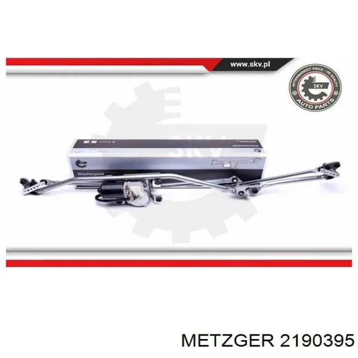 1274140 General Motors Trapézio de limpador pára-brisas