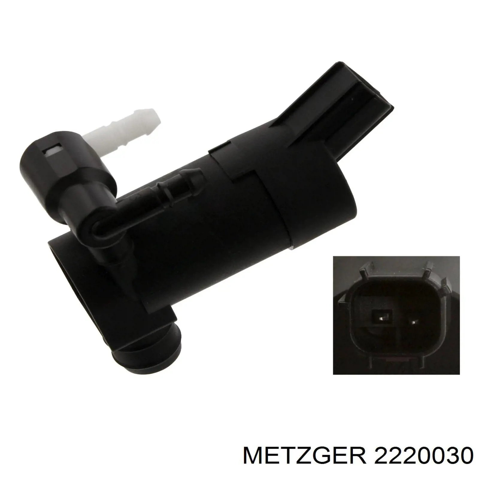 Compre 2220030 Metzger Bomba de motor de fluido para lavador de vidro dianteiro/traseiro
