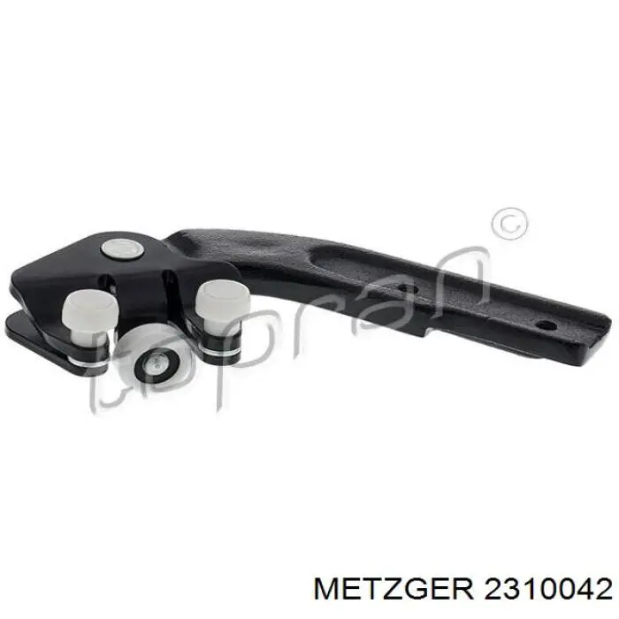 Rolo direito inferior da porta lateral (deslizante) Metzger 2310042 preço, a partir de 58,19 USD