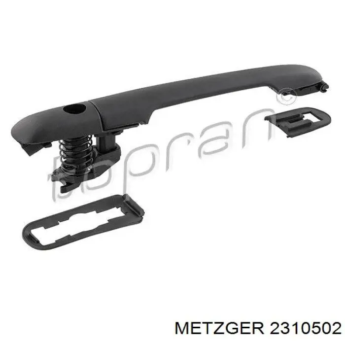 Maçaneta externa da porta dianteira Metzger 2310502 preço, a partir de 35,19 USD