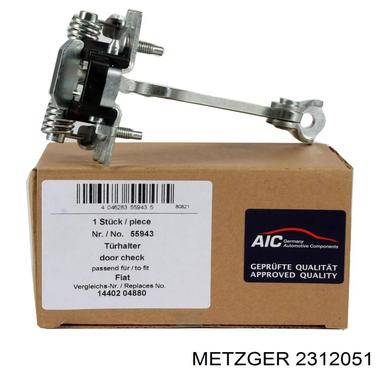 Limitador dianteiro de abertura de porta Fiat/Alfa/Lancia 1440204880