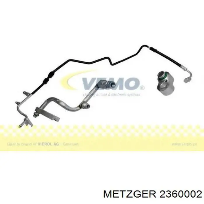 Compre 1J1820741A VAG Mangueira de aparelho de ar condicionado, desde o secador até o vaporizador