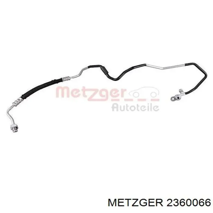 2360066 Metzger Mangueira de aparelho de ar condicionado, desde o compressor até o radiador