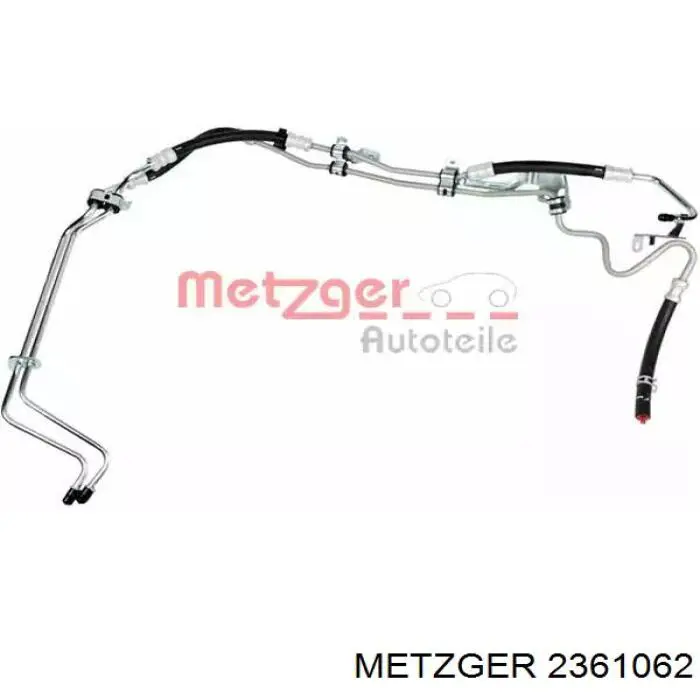Compre 1320333 Ford Mangueira da Direção hidrâulica assistida de pressão alta desde a bomba até a régua (do mecanismo)