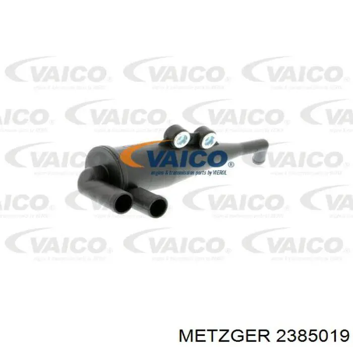 2385019 Metzger Válvula PCV de ventilação dos gases de cárter