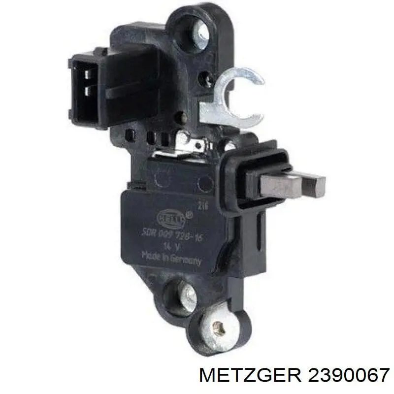 Relê-regulador do gerador (relê de carregamento) UTM VAR521