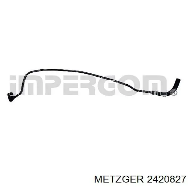 Mangueira (cano derivado) de aquecimento da válvula de borboleta Metzger 2420827 preço, a partir de 34,73 USD