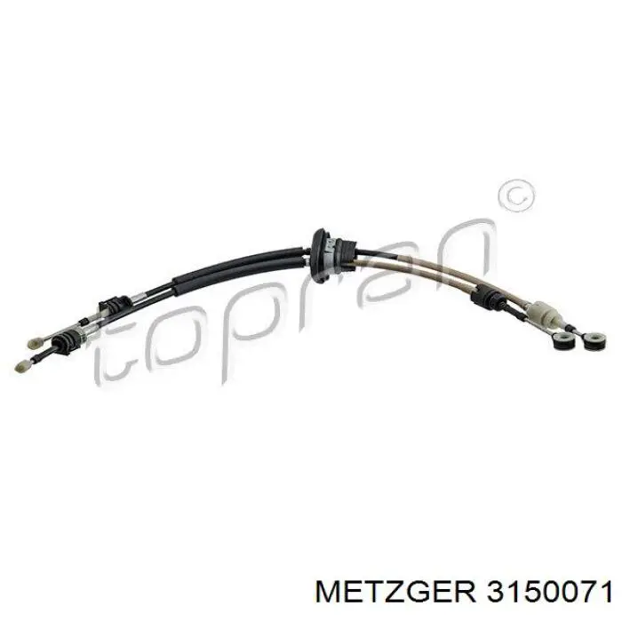 1401176480 Fiat/Alfa/Lancia Cabo de mudança duplo