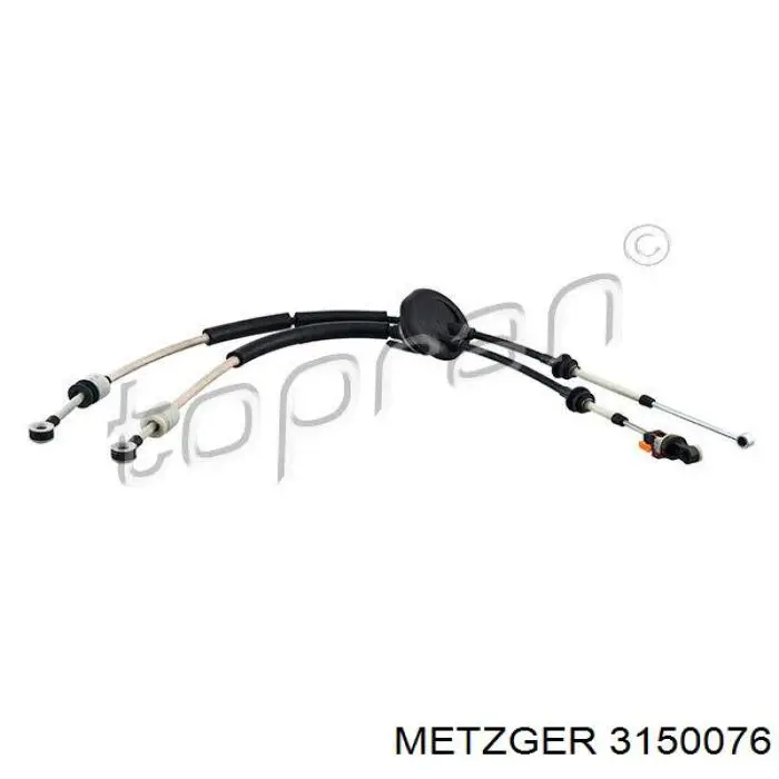 Compre 1637136580 Peugeot/Citroen Cabo de mudança duplo