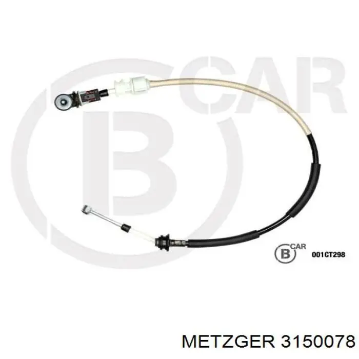 Compre 1637137280 Peugeot/Citroen Cabo de mudança (de seleção de velocidade)