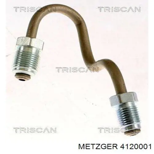 Mangueira do freio traseira esquerda Metzger 4120001 preço, a partir de 23,23 USD
