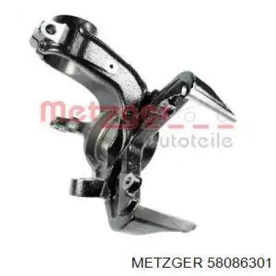 Pino moente (extremidade do eixo) dianteiro esquerdo Metzger 58086301 preço, a partir de 61,23 USD