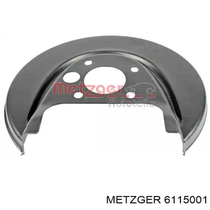 Proteção esquerda do freio de disco traseiro Metzger 6115001 preço, a partir de 16,31 USD