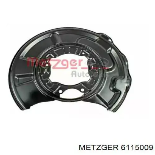 A2304200144 Mercedes Proteção esquerda do freio de disco traseiro