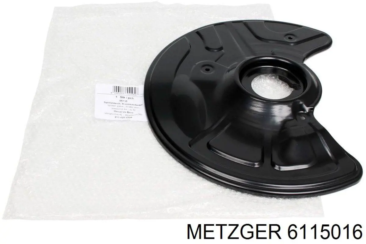Compre A2114200244 Mercedes Proteção do freio de disco dianteiro direito