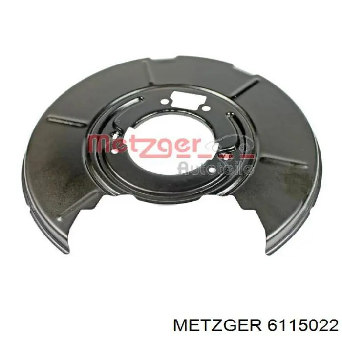 Proteção esquerda do freio de disco traseiro Metzger 6115022 preço, a partir de 18,30 USD