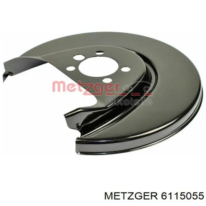 Compre 6Q0615611 VAG Proteção esquerda do freio de disco traseiro